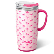 Flamingo 22oz Travel Mug
