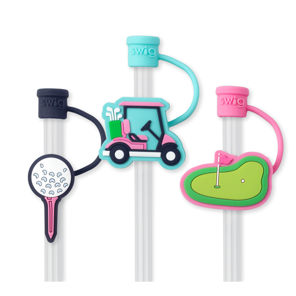 Tee It Up Straw Topper Set