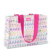 Mahjong Large Reusable Tote Bag