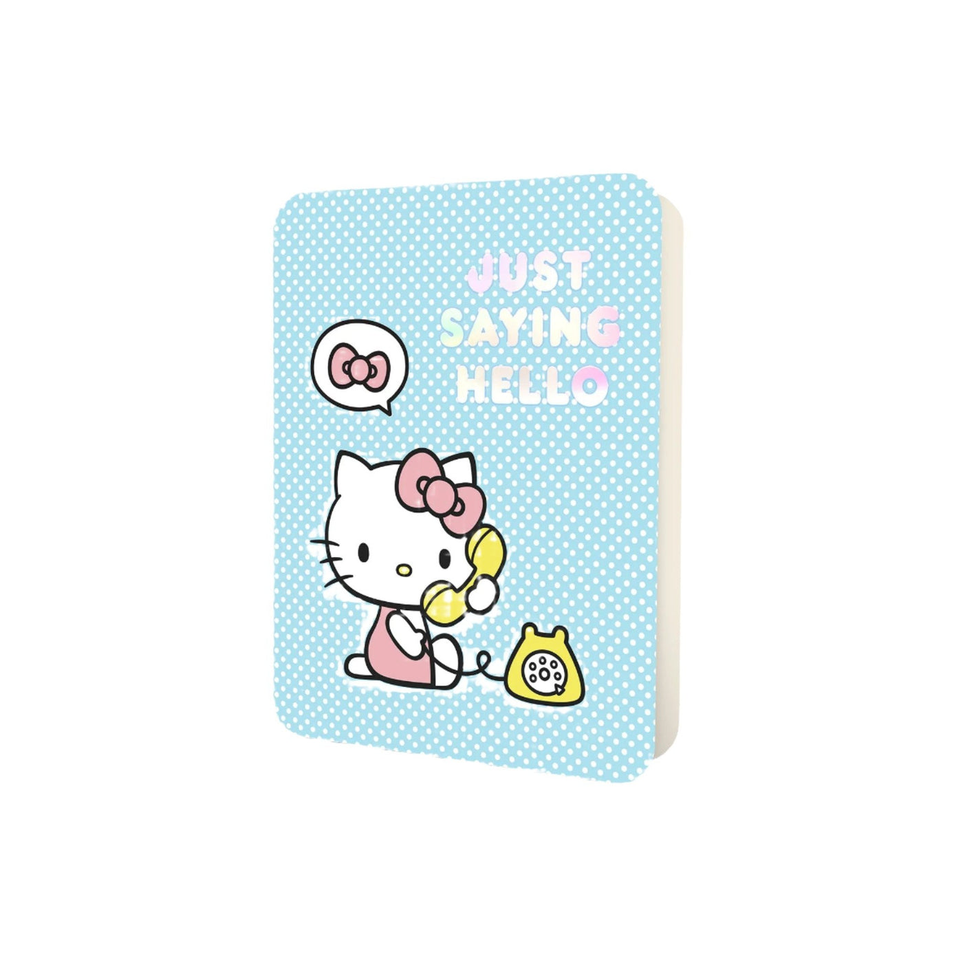 Hello Kitty Just Saying Hello Deluxe Greeting Card