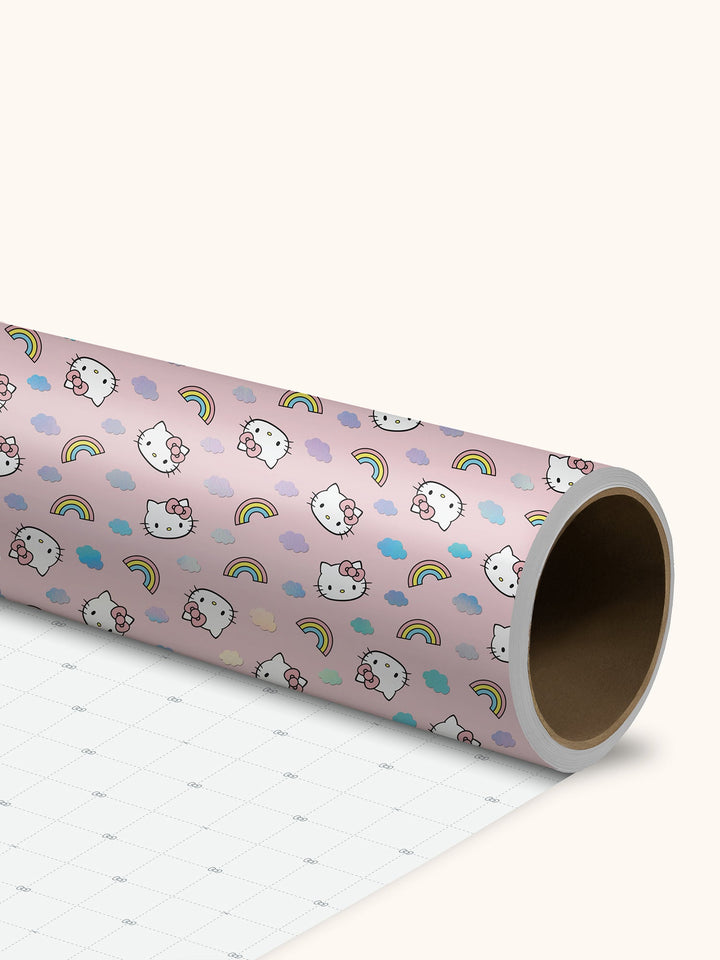 Hello Kitty Rainbow Skies Gift Wrap