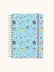 Hello Kitty And Friends College Letters Blue Undated Planner