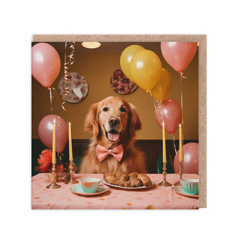 Birthday Dog Greeting Card