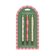 A Dopo Pen Set: Diamond, Stripe, Lemon