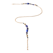 Bold Blue Beads Sunglasses Chain