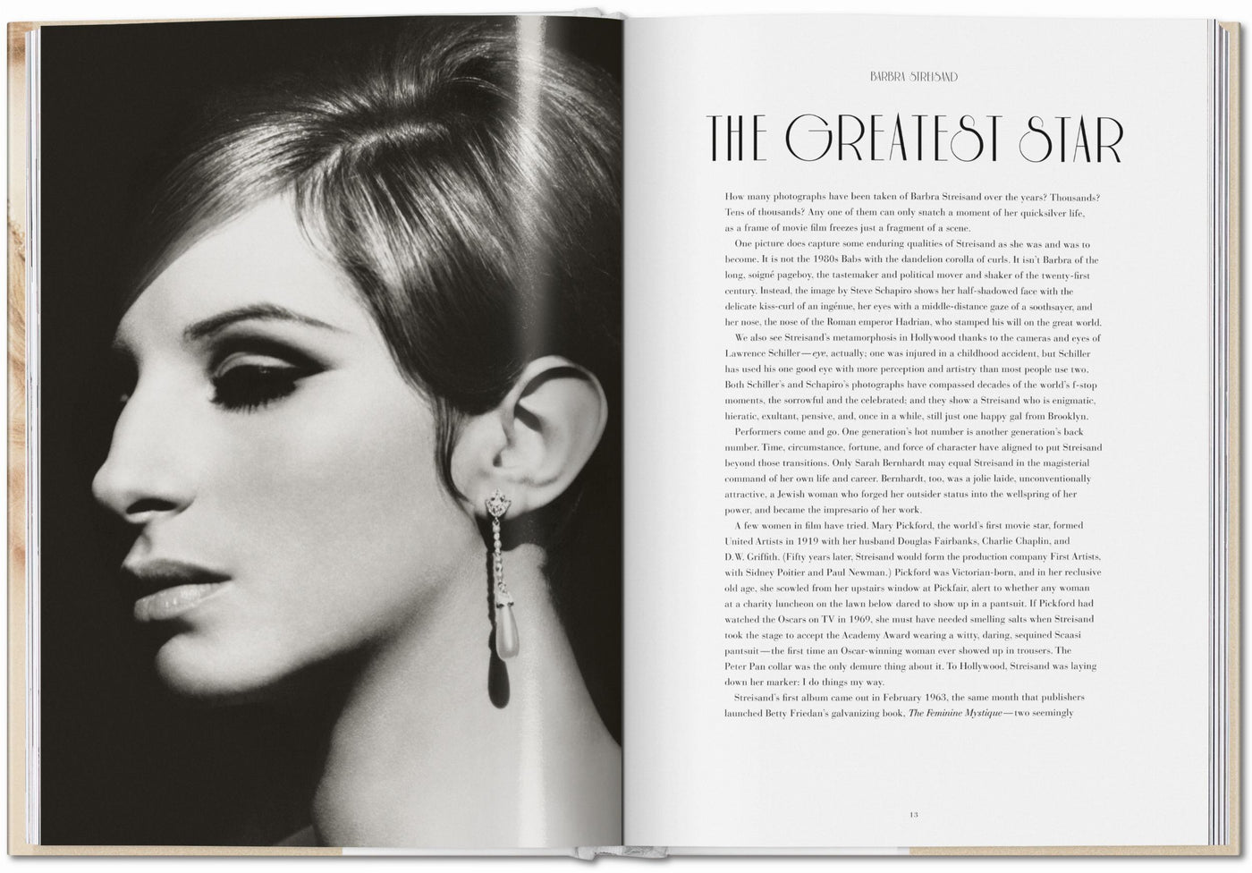Barbra Streisand. Steve Schapiro & Lawrence Schiller (Signed Trade Edition)