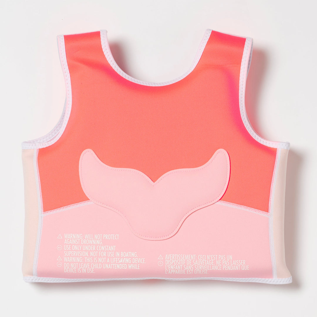 Melody The Mermaid Kids Swim Vest - Age 3-6