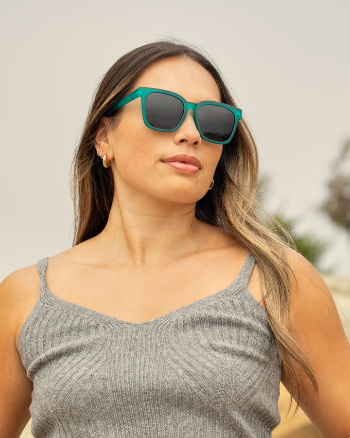 Sequoia Polarized Sunglasses - Soft Teal