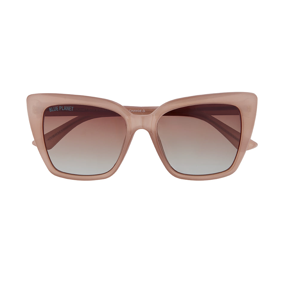 Shya Polarized Sunglasses - Milky Beige