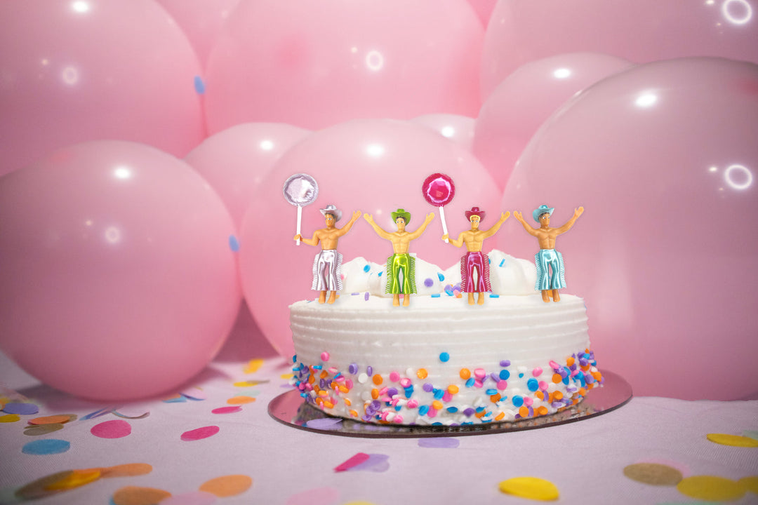 Drinking Buddies: Hunky Cake Toppers