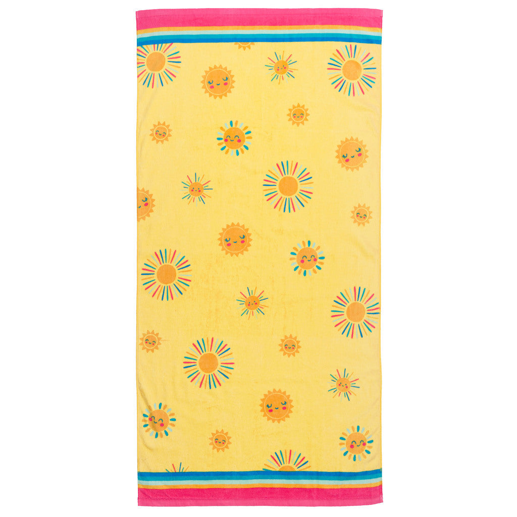 Sunshine Kids Beach & Bath Towel