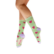 Succulent Strawberries Ankle Socks