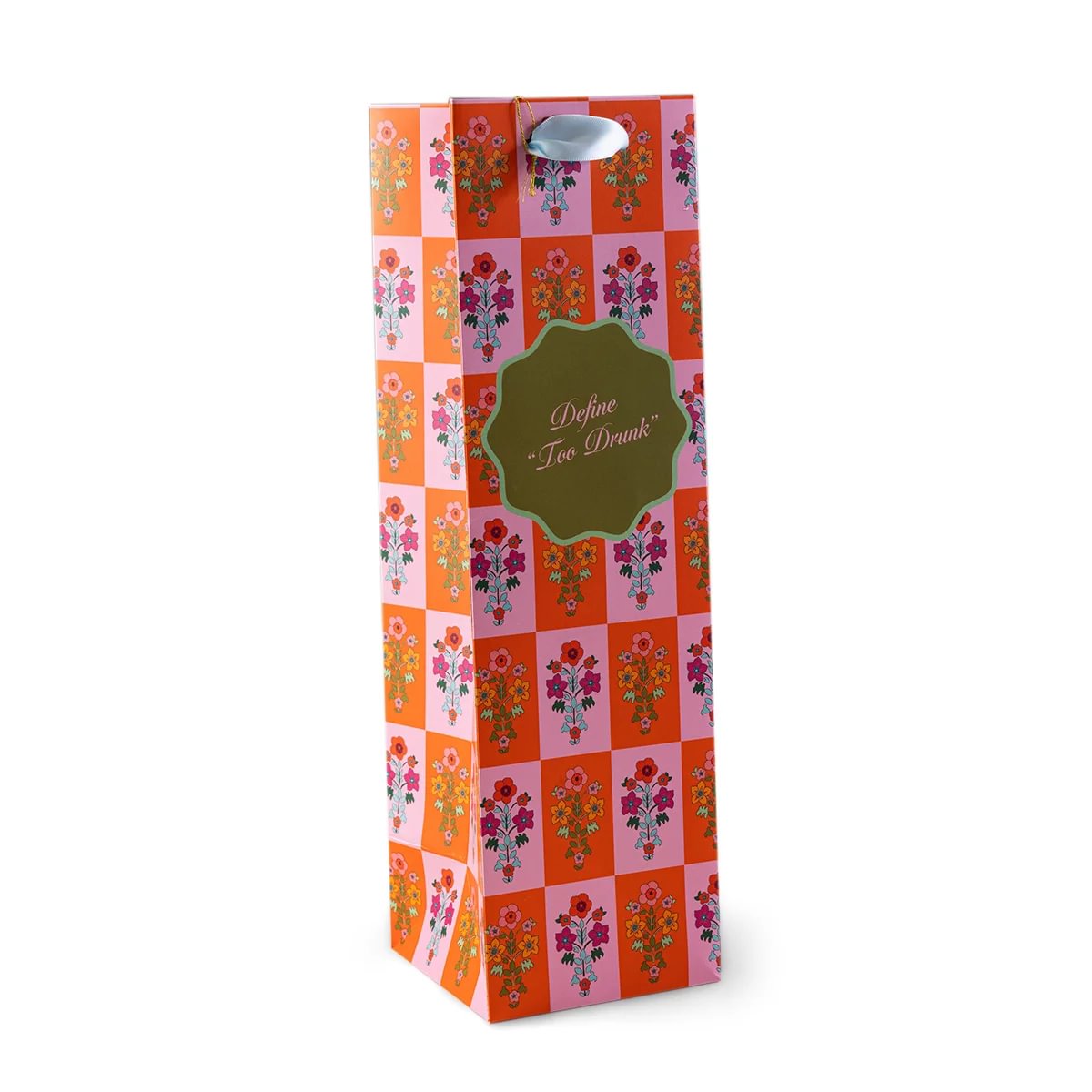 Too Drunk Gift Bag - Wine