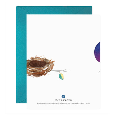 Lovebirds Anniversary Greeting Card