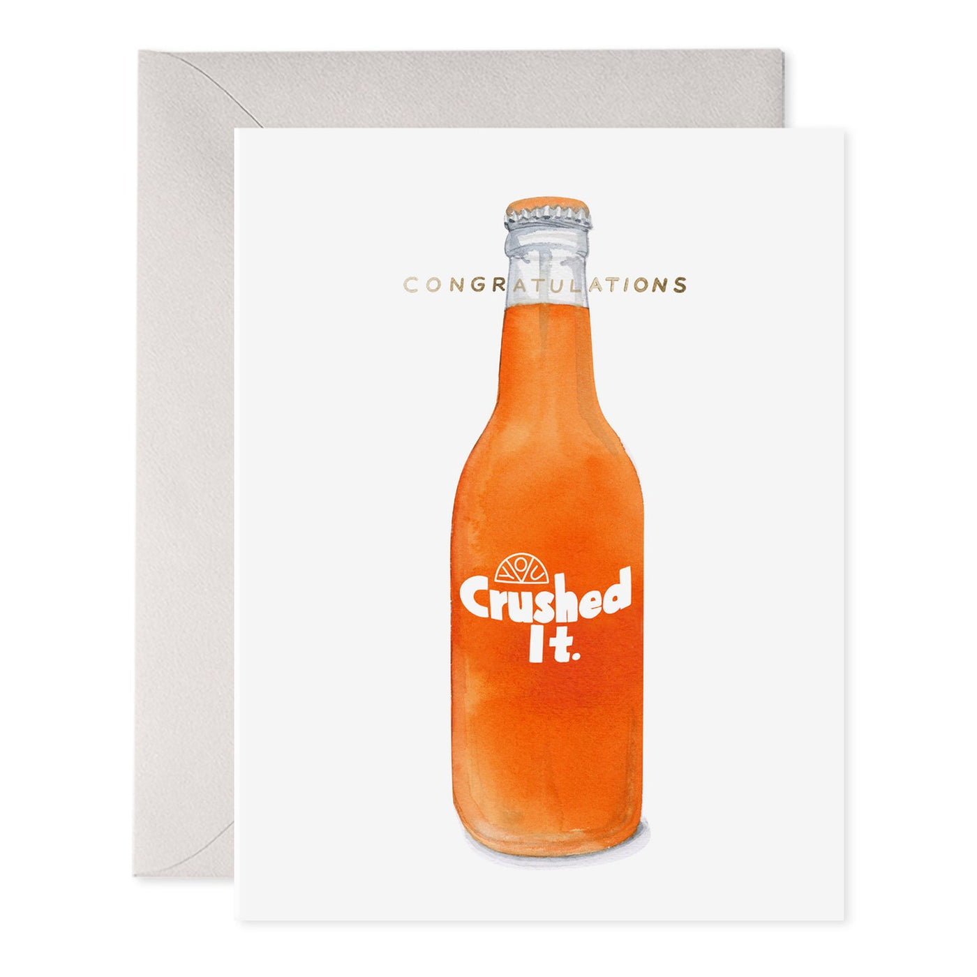 Crushed It Greeting Card