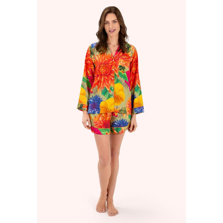 Supersoft Autumn Posey Pajamas - Bountiful Blooms