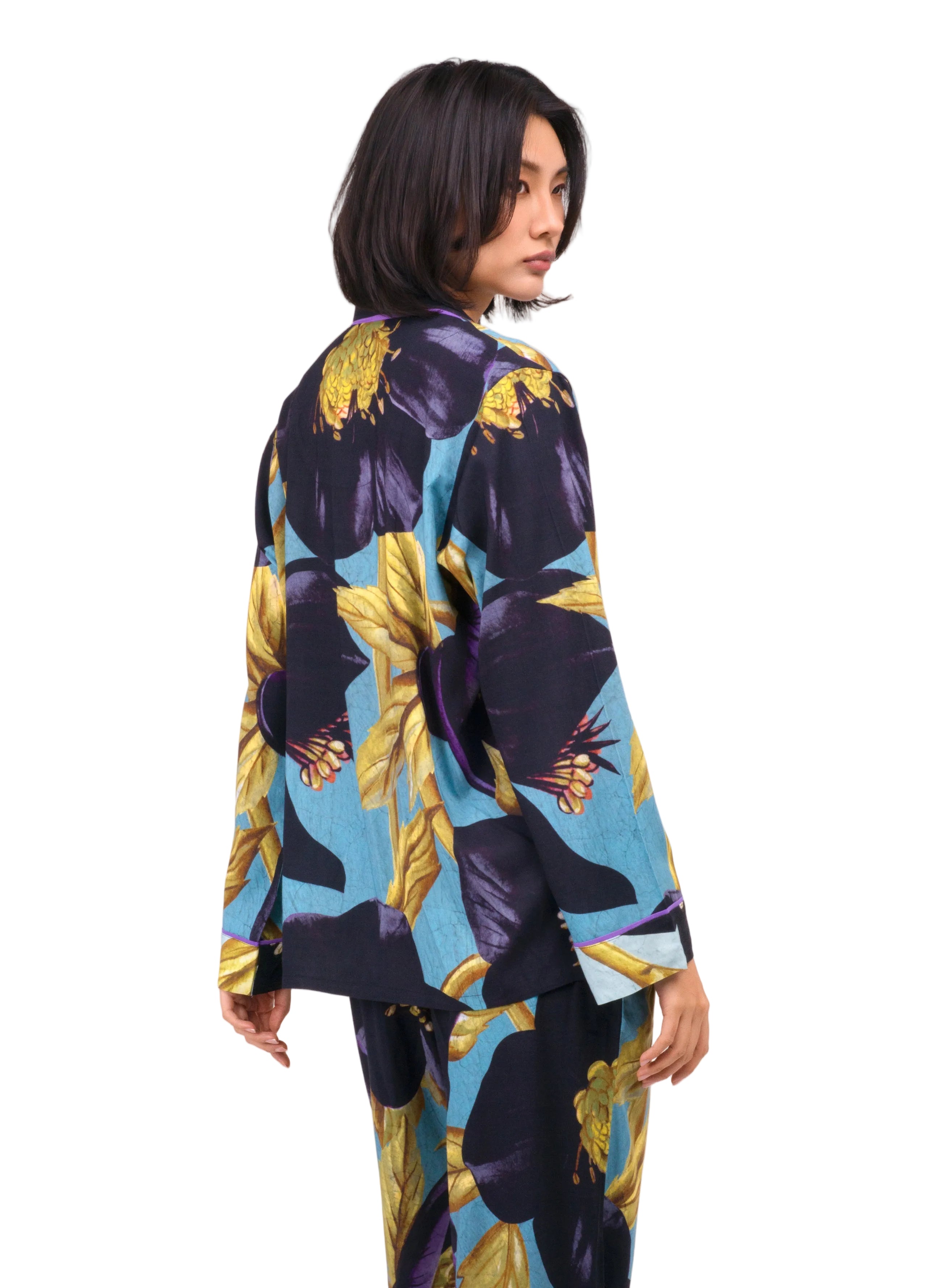 Hellebore Long Pajamas