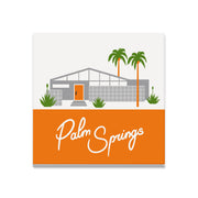 Orange Door Modern House Palm Springs Coaster - Just Fabulous Palm Springs