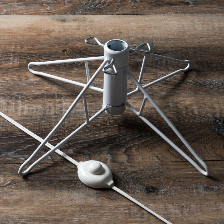 Champagne Slim Fir Tree - 10' x 50" Pre-Lit with 900 Warm White Dura-Lit LED Italian Style Lights