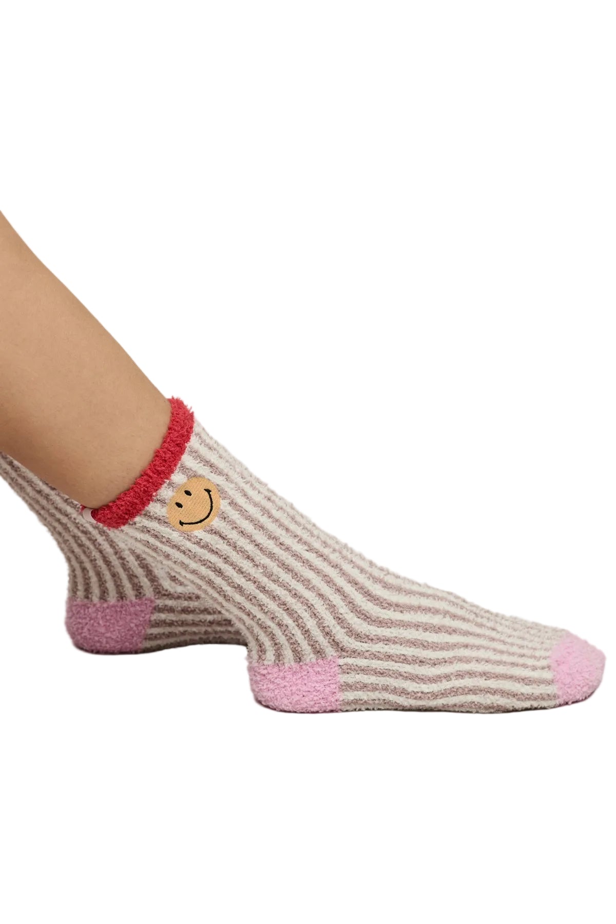 CozyChic® Smiley® Ribbed Sock Set