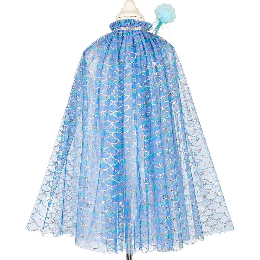 Marlya Mermaid Cape+Tiara+Wand Set