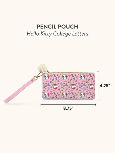 Hello Kitty College Letters Pencil Pouch