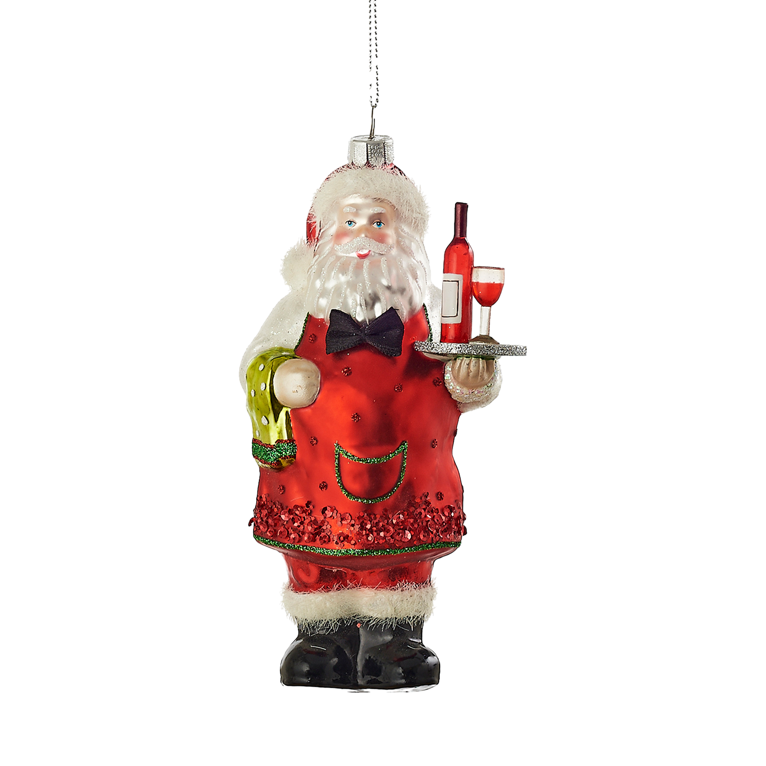 Santa Butler Ornament
