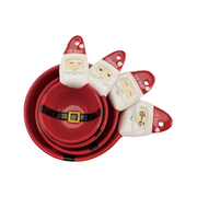 Santa Shaped Measuring Cups - Set of 4