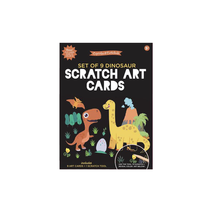 Scratch Art And Coloring Cards Kit