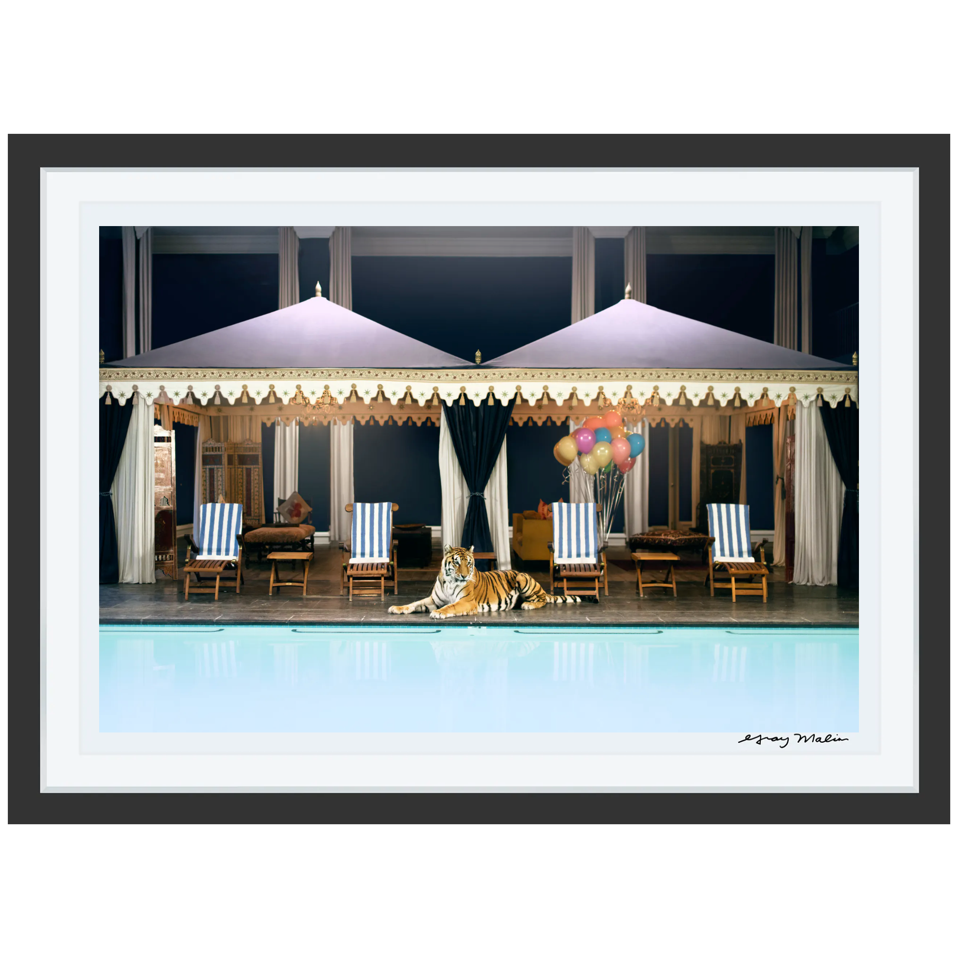 Spa Day Signed Print Medium - 18" x 27" (Framed)