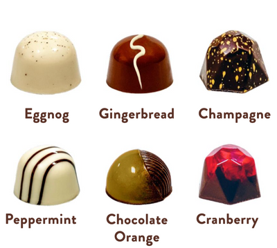 Holiday Bonbons - 6 Pieces