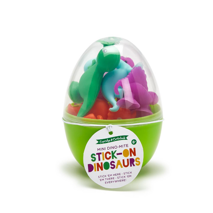 Dino-Mite Egg With 10 Stick-On Mini Dinosaurs