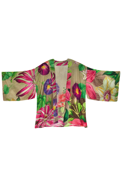 Oversized Botanicals Kimono Jacket