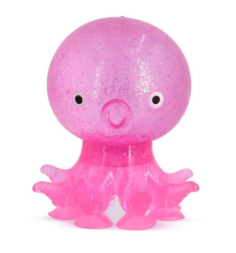 Tentacool Glitter Octopus Suction Squeezie