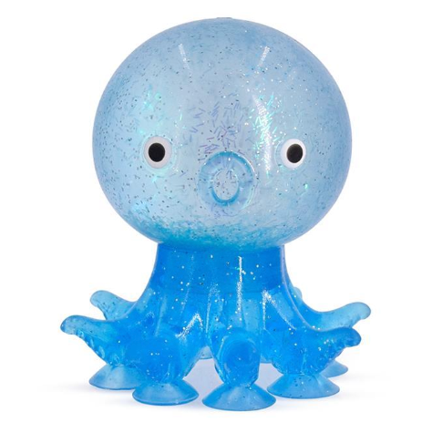 Tentacool Glitter Octopus Suction Squeezie