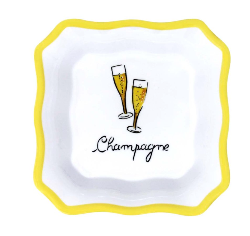 Vintage Wine & Cheese Condiment Bowl - Just Fabulous Palm Springs