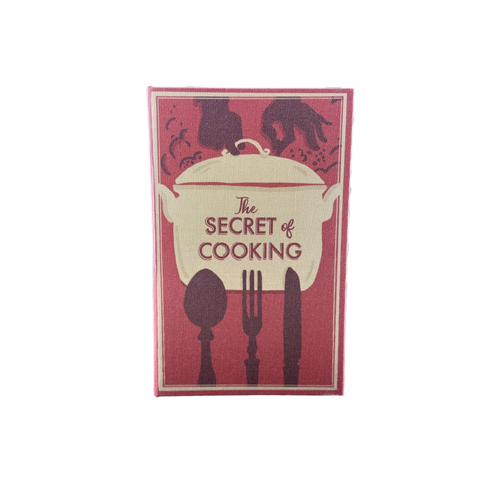 Decorative Book Shaped Storage Box - The Secret Of Cooking