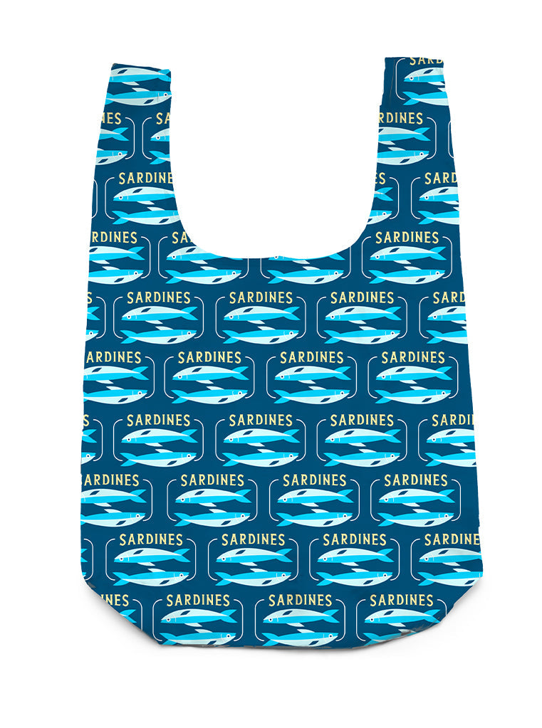 Sardine 2 In 1 Charm & Reusable Shopper Bag