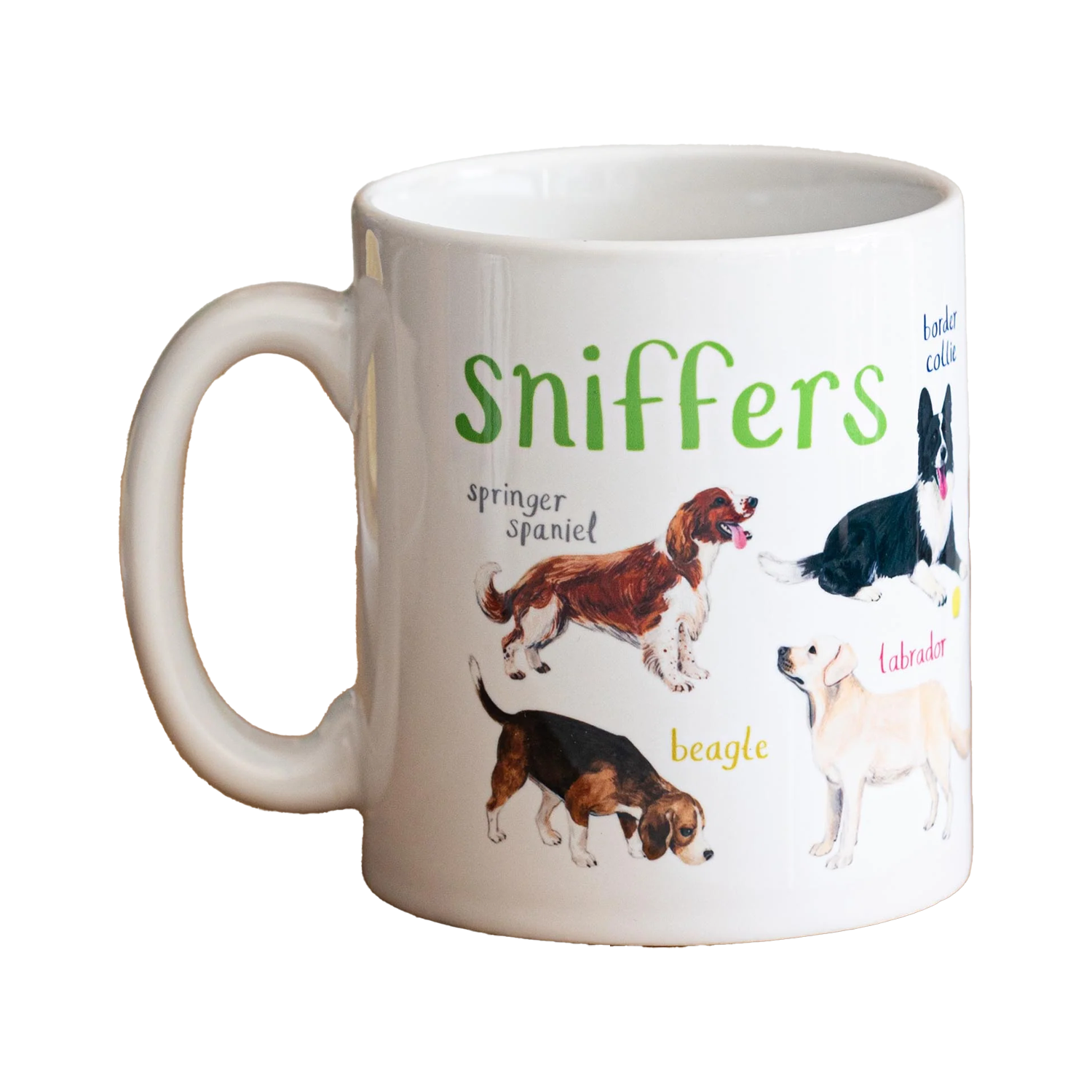 Sniffers Dog Ceramic Mug