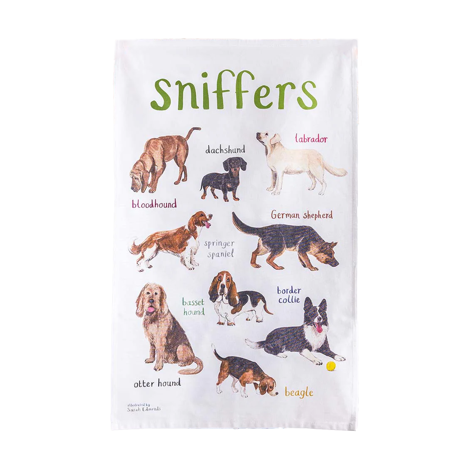 Sniffers Cotton Tea Towel
