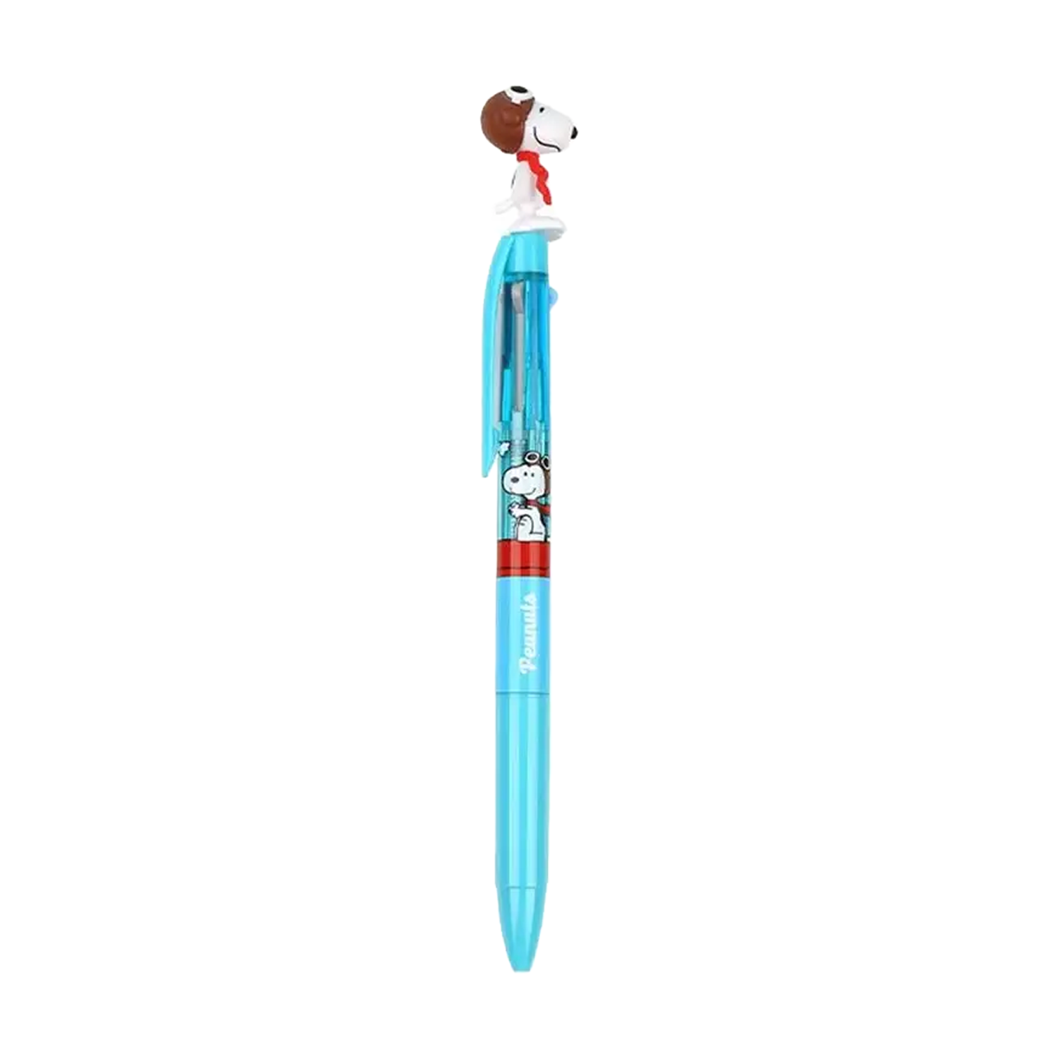 Peanuts® Mascot 3-Color Ball Point Pen - Pilot Snoopy