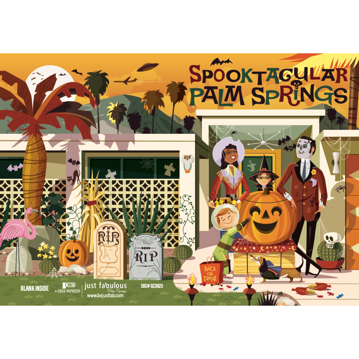 Greeting Card: Spooktacular (Blank Inside)