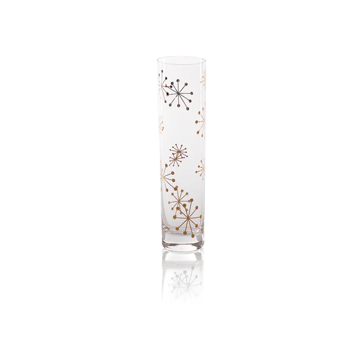 La Fete Golden Decal Champagne Flute - Sputnik