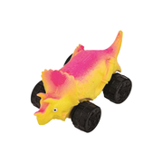 Squishy Dinosaur Car - Yellow
