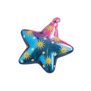 Star Ornament - Hot Pink & Blue