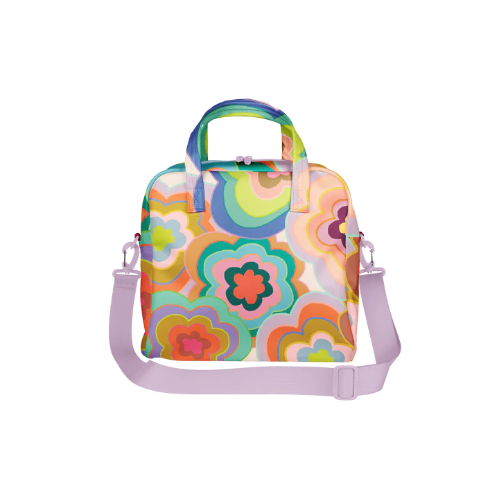 Trippy Dippy Floral Skate Bag