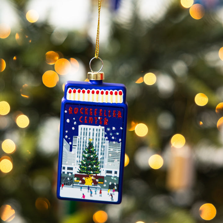 Matchbook Ornament - Rockefeller Center