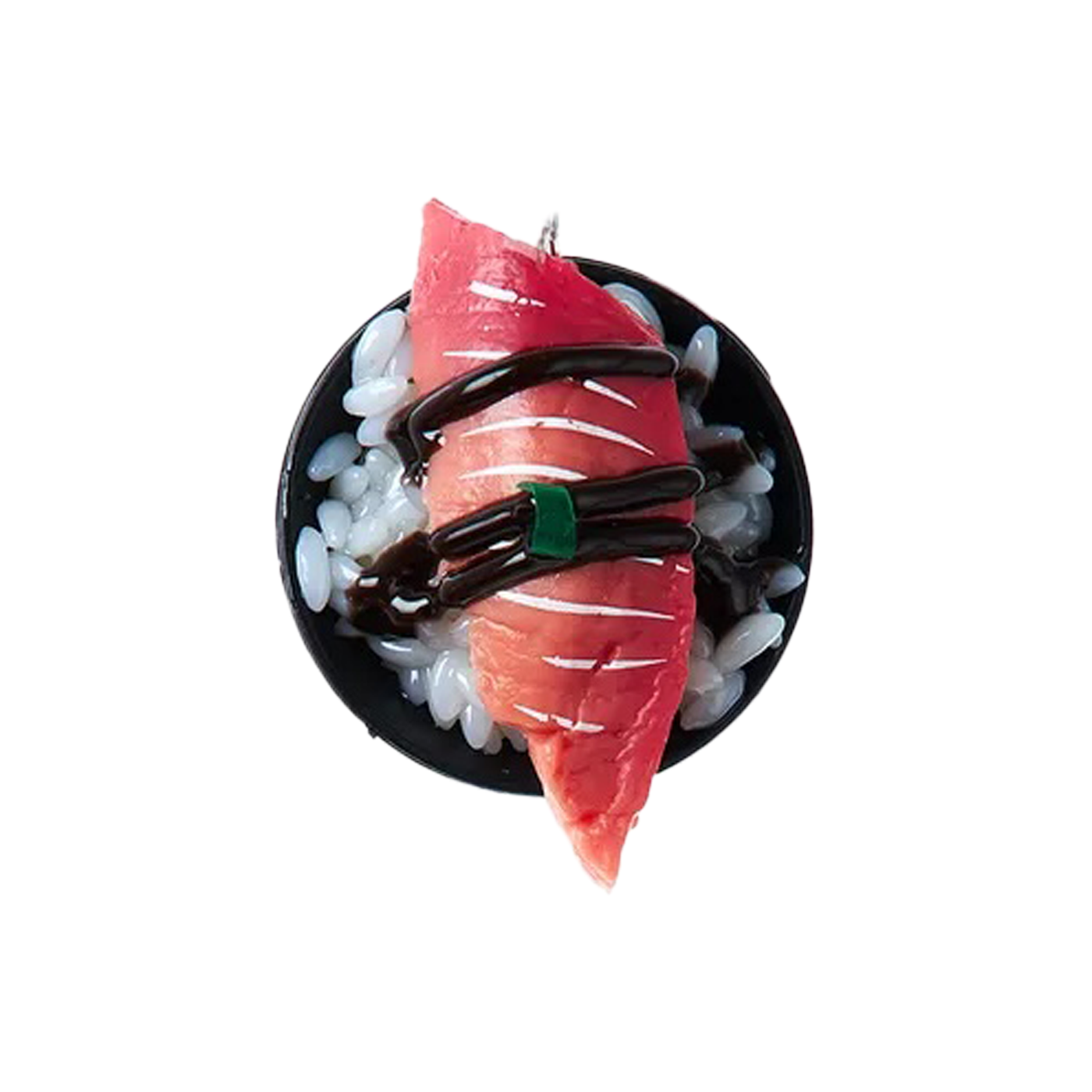 Sushi Rice Bowl Ornament - Tuna