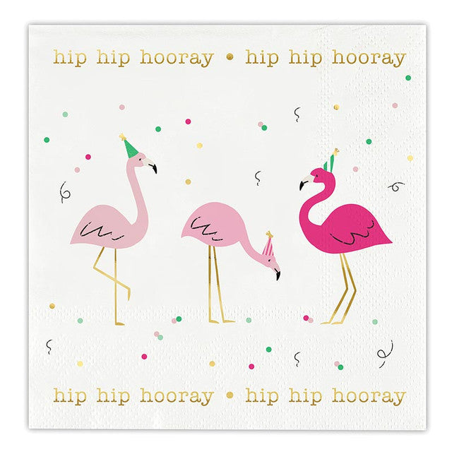 Flocking Party Cocktail Napkins