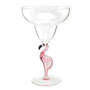 Flamingo Acrylic Margarita Glass